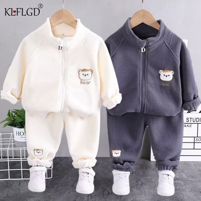 Winter Clothing Activities For Toddlers - 赤ちゃん,男の子と女の子のための屋外服セット,ぬいぐるみセット,カジュアルスポーツ,幼児,冬,新しい,2個,2024