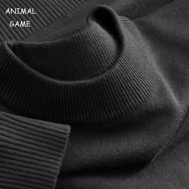 Winter Clothing Cute - メンズカジュアルモックタートルネック Tシャツ長袖サーマルプルオーバー基本軽量アンダーシャツセーター冬暖かいストリート