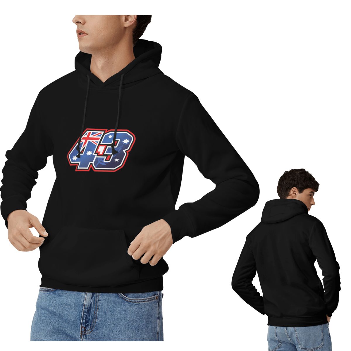 Jack Winter Clothing - ジャック・ミラー番号 43 オーストラリアパーカー男性女性カジュアルプルオーバースウェットシャツ原宿長袖服秋冬
