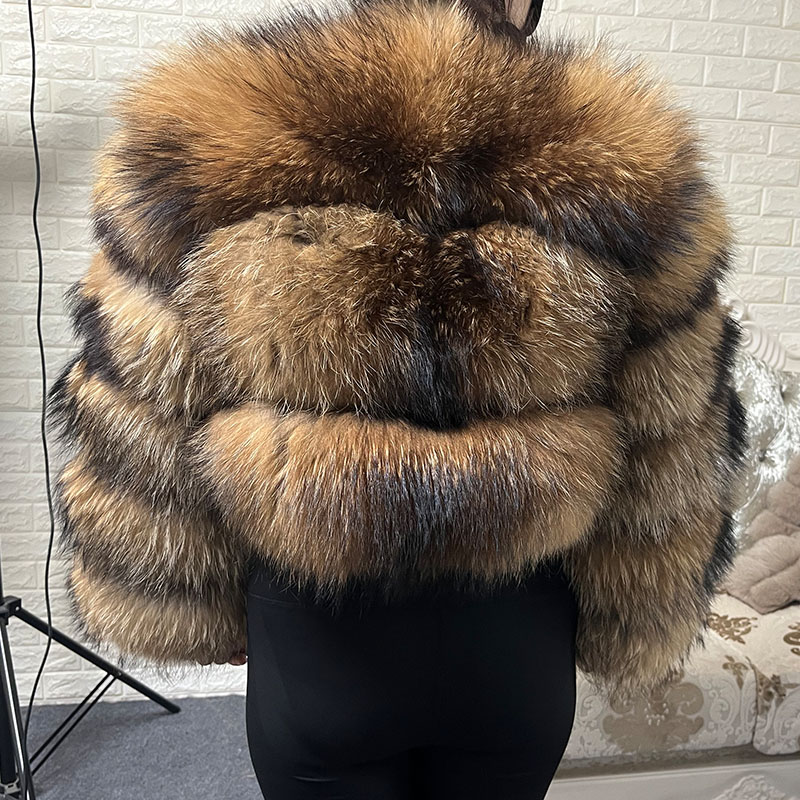 プラスサイズトップスブラウンファーマオマオコン肥満女性のアウ - Winter Clothing Clearance Sale のレビューと価格