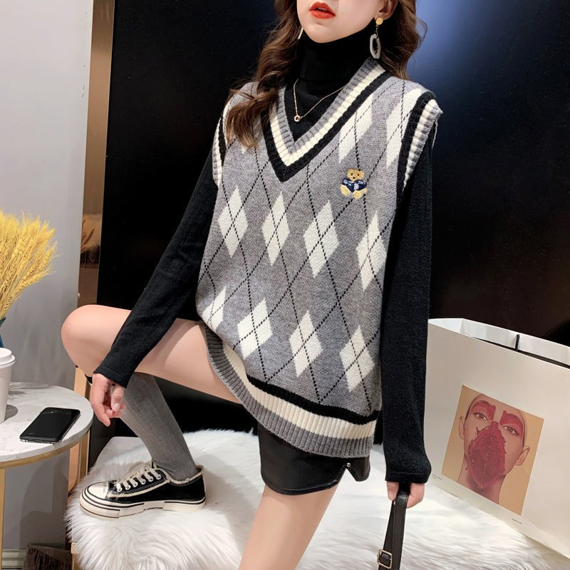 レッドニットベスト レディース ノースリーブ チョッキ 冬  - Winter Clothing Trends For Women のレビューと価格