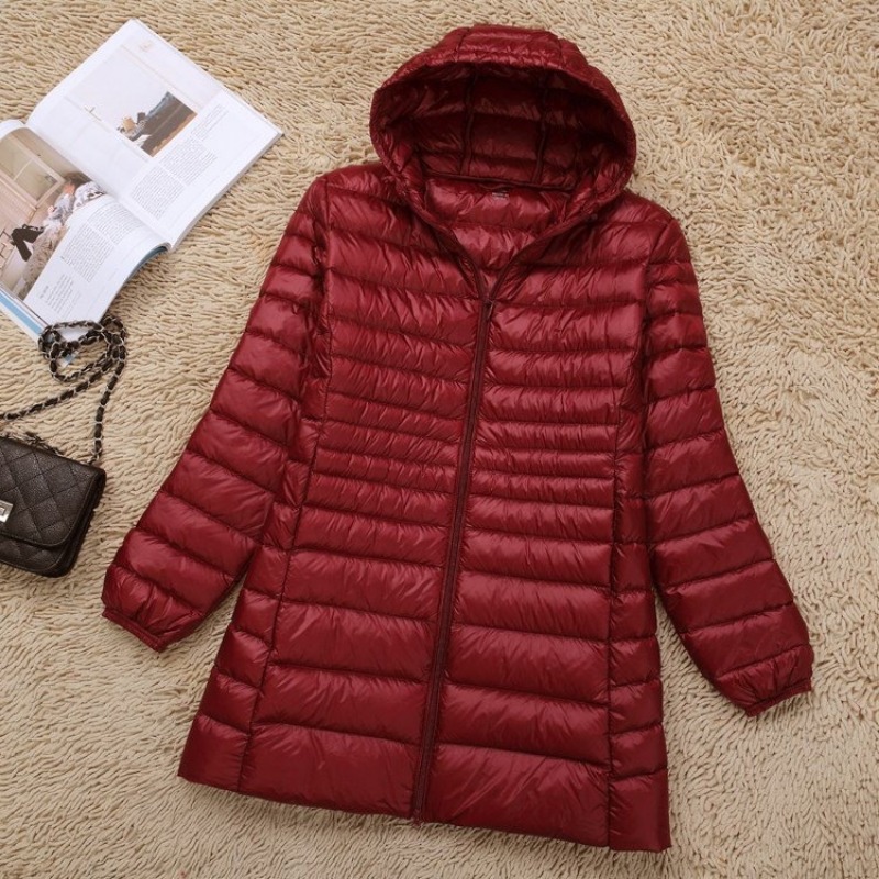 プラスサイズ 5XL 6XL 7XL 女性のフード付きパファ - Winter Clothing Clearance Sale のレビューと価格