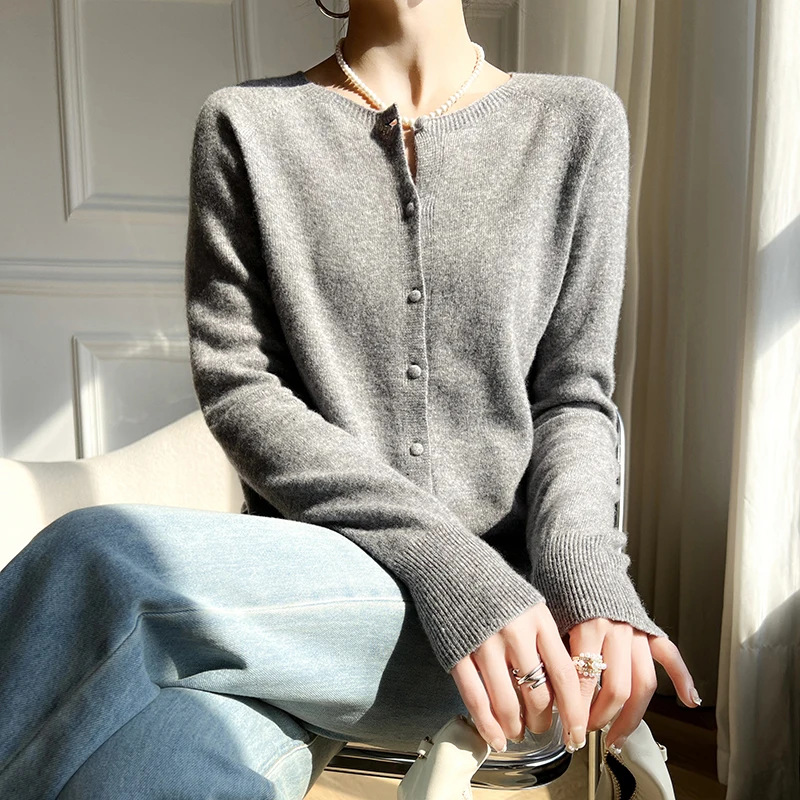 Wwiynee-女性用ニットウールカーディガン、カジュアルセ - Winter Clothing Trends For Women のレビューと価格
