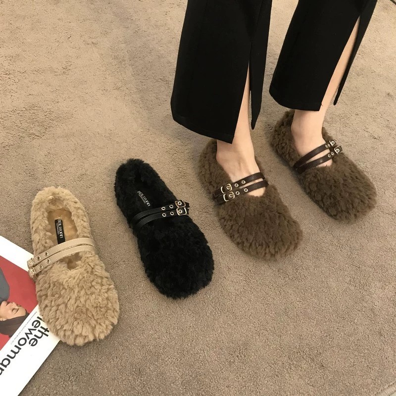 デザイナー暖かいコットンレディースフラットシューズ、レディー - Winter Clothing Clearance Sale のレビューと価格