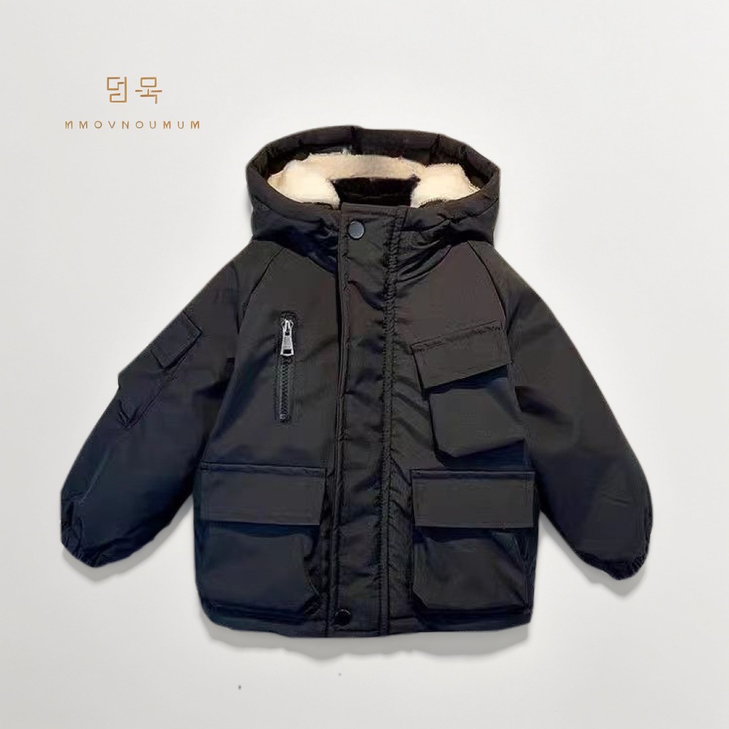 冬の赤ちゃん男の子ジャケット子供暖かい綿厚いコート子供ジッパ - Winter Clothing Activities For Toddlers のレビューと価格