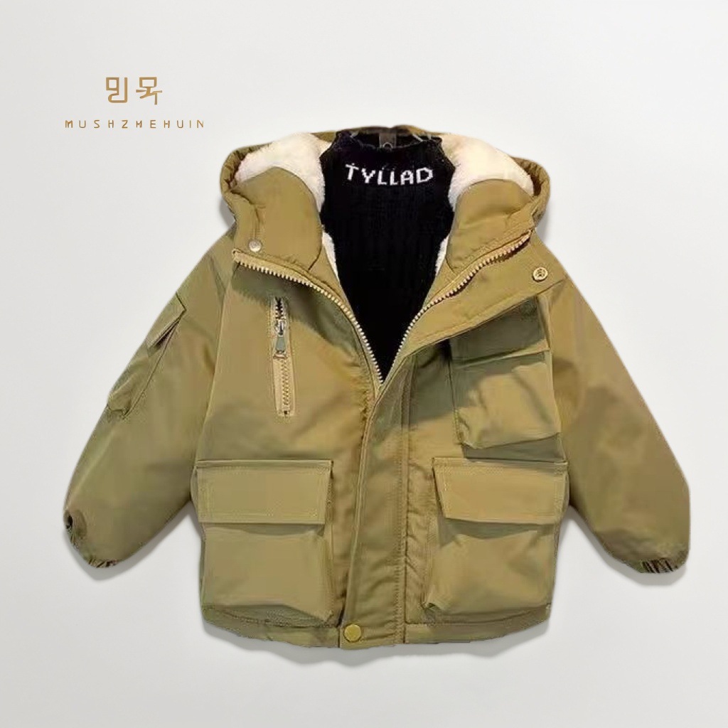 冬の赤ちゃん男の子ジャケット子供暖かい綿厚いコート子供ジッパ - Winter Clothing Activities For Toddlers のレビューと価格
