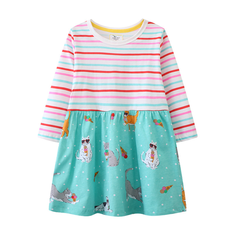 ジャンプメーターズガールズ長袖猫コスチュームドレス 2-7T - Winter Clothing Activities For Toddlers のレビューと価格