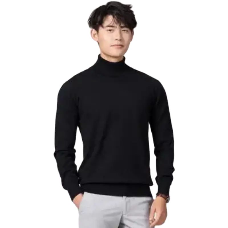 カシミヤタートルネックメンズセーター服 2023 秋冬ジャー - Winter Clothing Cute のレビューと価格