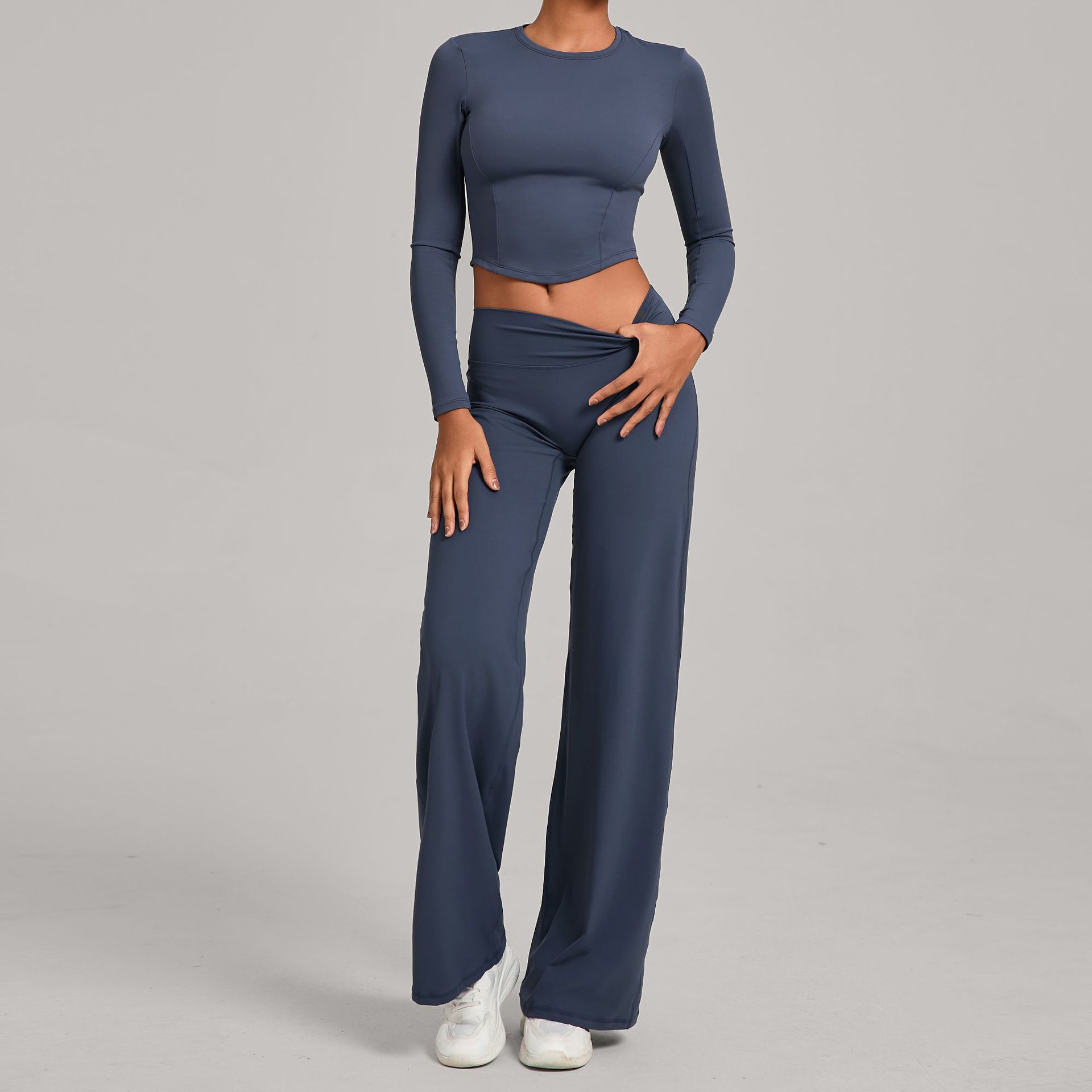 ジムウェア 2ピース ヨガスーツ スポーツセット レディース - Winter Clothing Trends For Women のレビューと価格