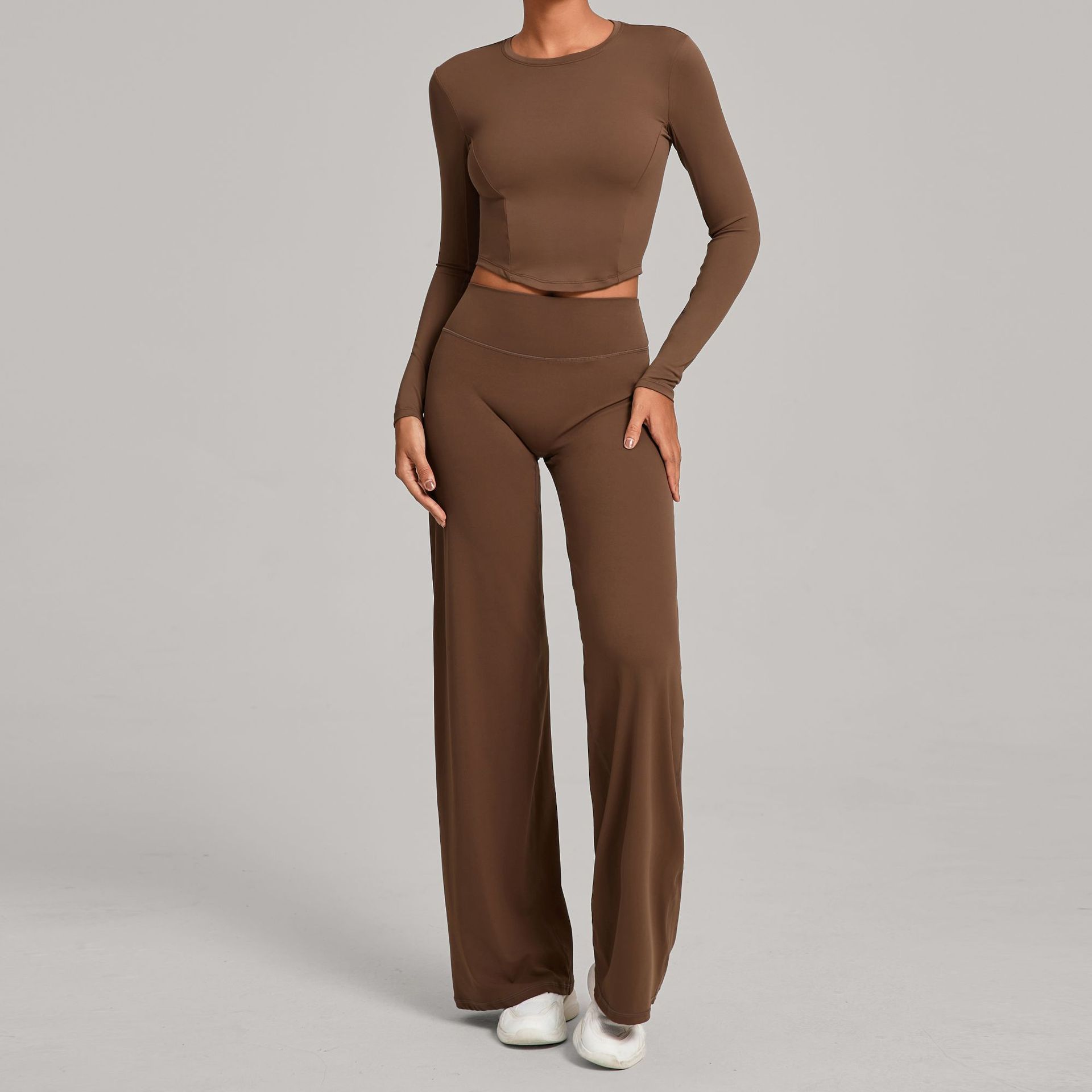 ジムウェア 2ピース ヨガスーツ スポーツセット レディース - Winter Clothing Trends For Women のレビューと価格