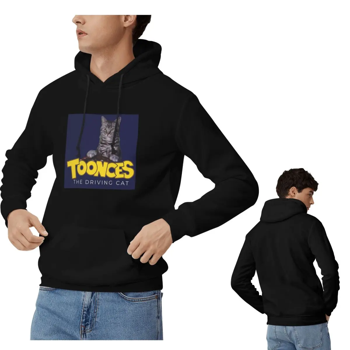 Toonces The Driving Cat パーカー メ - Winter Clothing Drive のレビューと価格