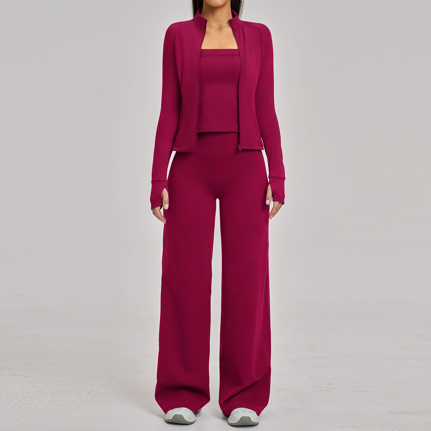 ヨガセット レディース スポーツウェア 2/3点セット ジム - Winter Clothing Trends For Women のレビューと価格