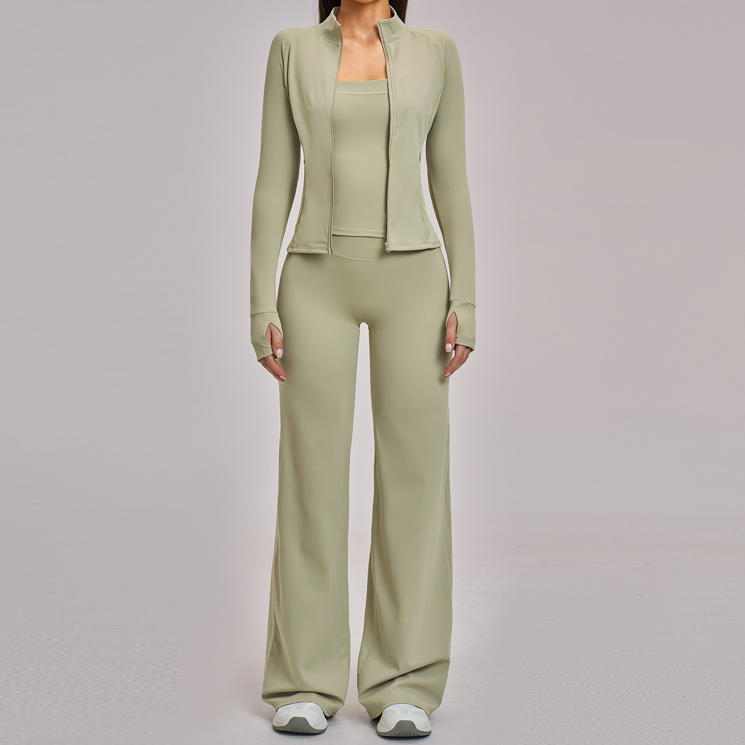 ヨガセット レディース スポーツウェア 2/3点セット ジム - Winter Clothing Trends For Women のレビューと価格