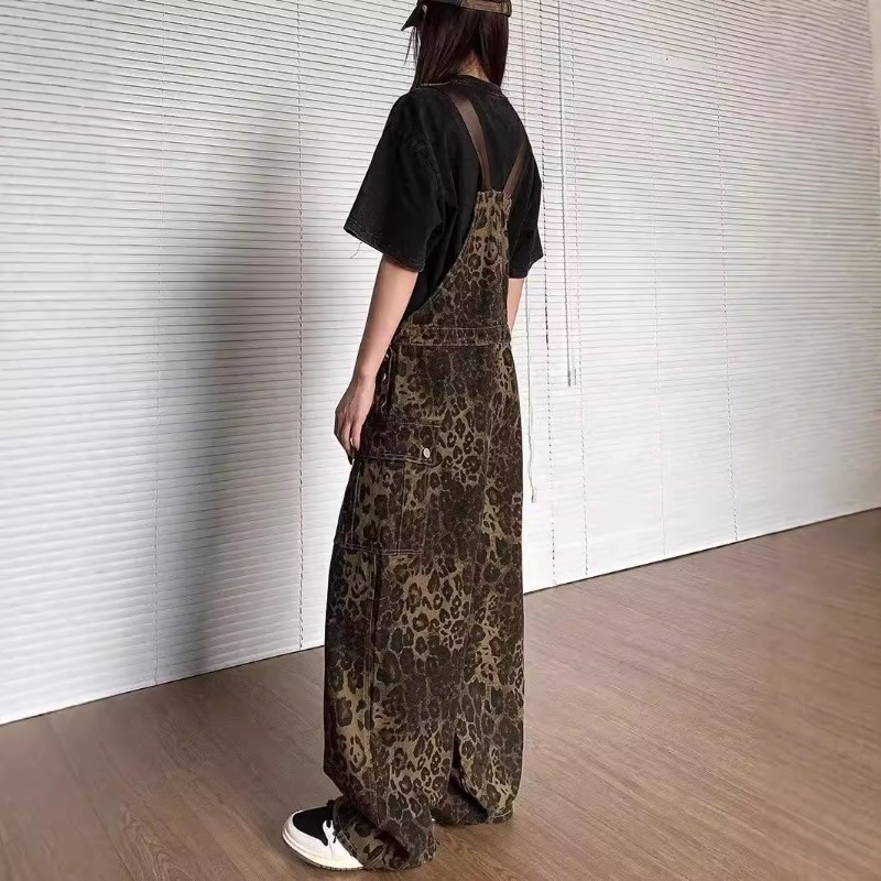 2026年新作 レディース レオパード柄 デニムオーバーオー - Winter Clothing Trends For Women のレビューと価格