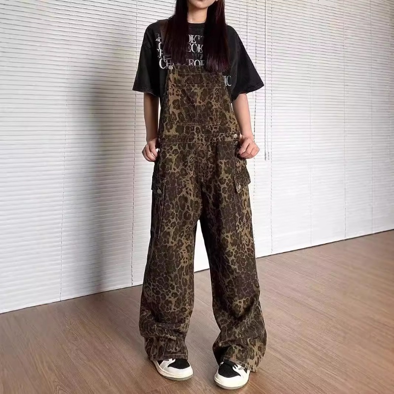 2026年新作 レディース レオパード柄 デニムオーバーオー - Winter Clothing Trends For Women のレビューと価格