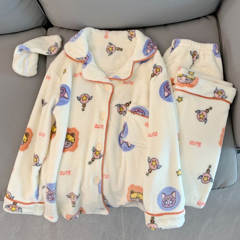 カードキャプターさくら パジャマ - かわいい漫画スタイル、 - Winter Clothing Cute のレビューと価格