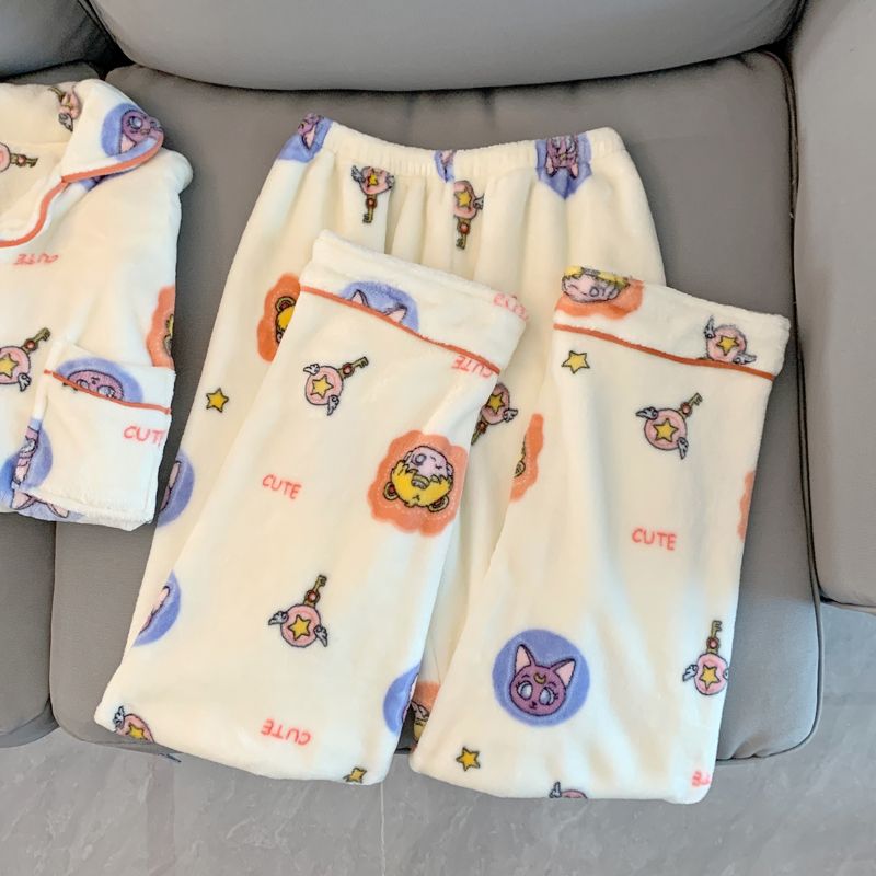 カードキャプターさくら パジャマ - かわいい漫画スタイル、 - Winter Clothing Cute のレビューと価格