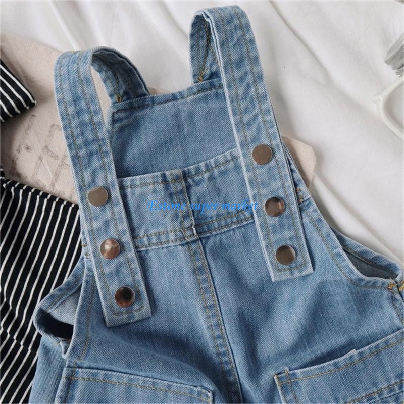090B スタイリッシュな幼児ジーンズオーバーオールショート - Winter Clothing Activities For Toddlers のレビューと価格