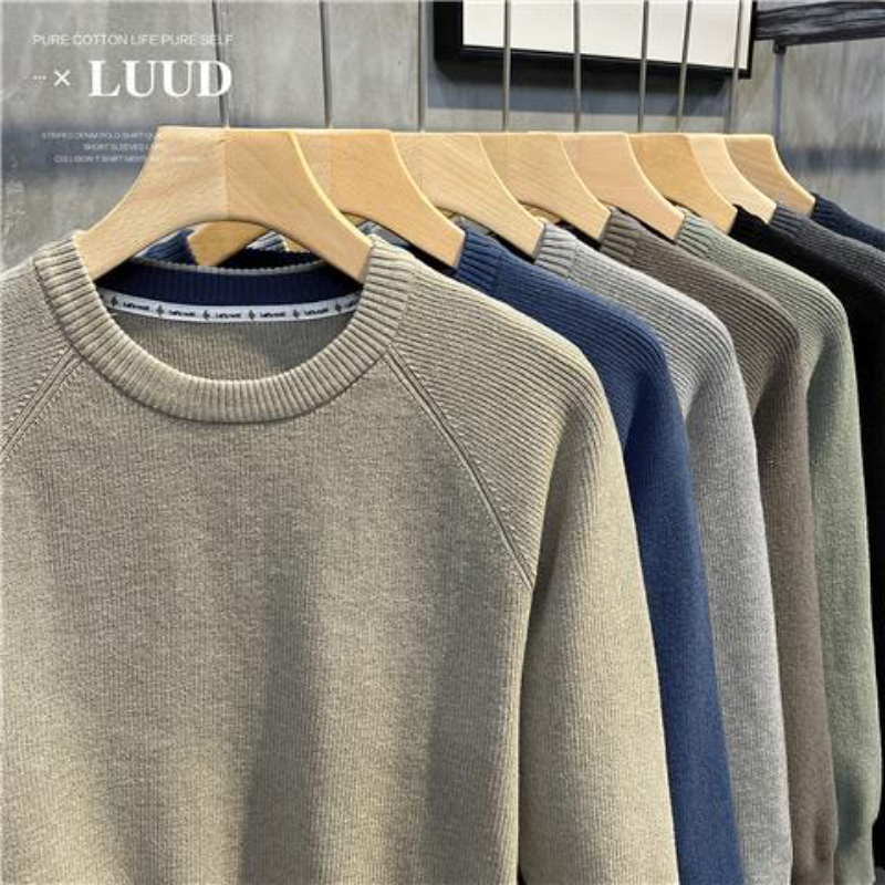 メンズ韓国セーター,秋冬セーター,厚手のラウンドネック,ニッ - Winter Clothing Cute のレビューと価格