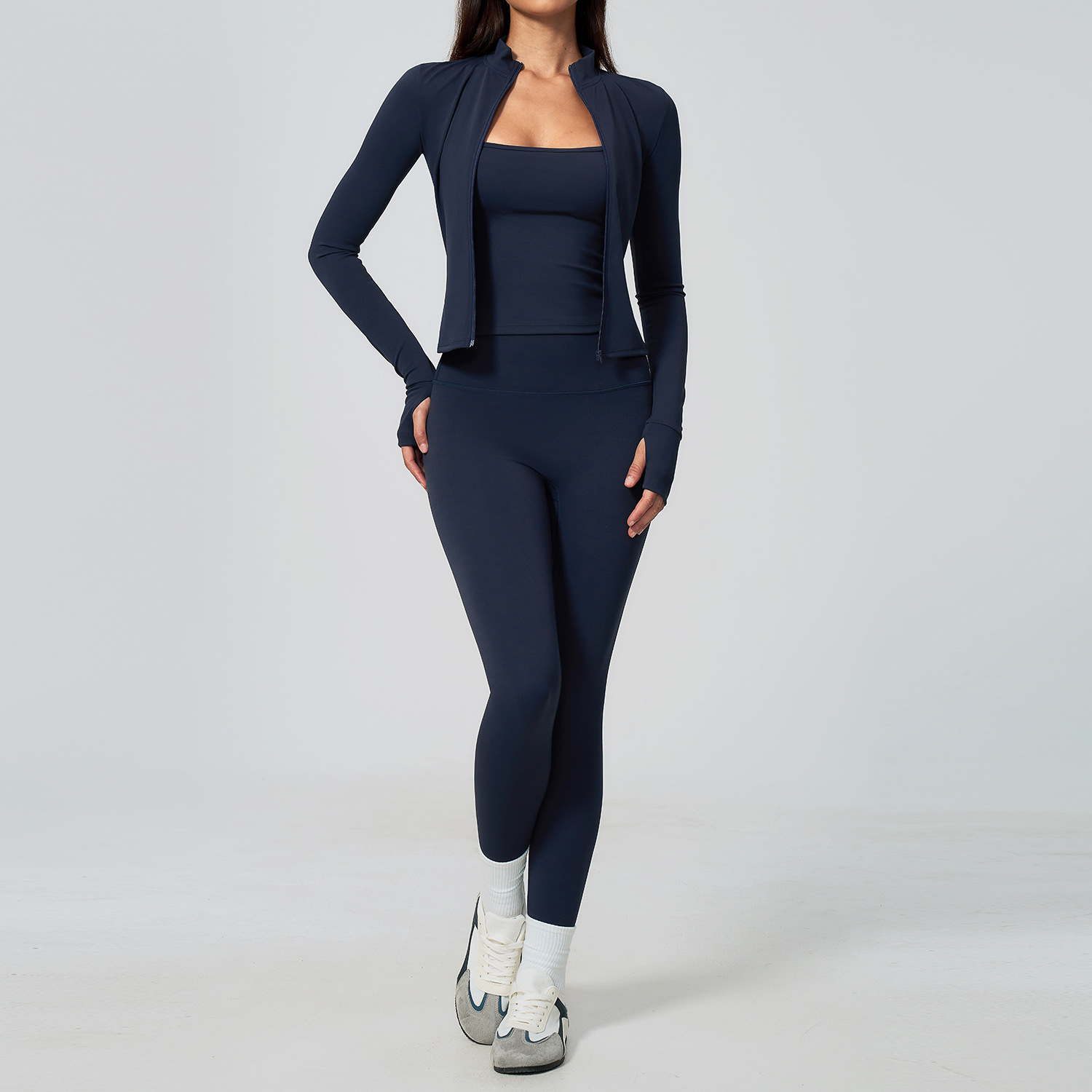女性用ヨガセット 3点セット ワークアウトセット スポーツウ - Winter Clothing Trends For Women のレビューと価格