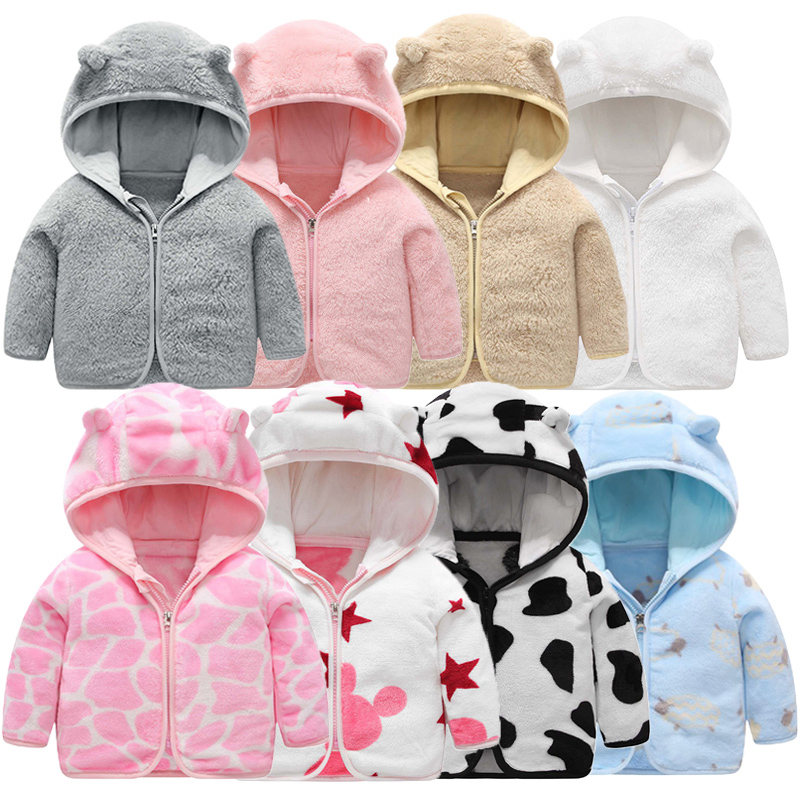 子供のフランネルフード付きジャケット,小さな女の子の服,幼児 - Winter Clothing Activities For Toddlers のレビューと価格
