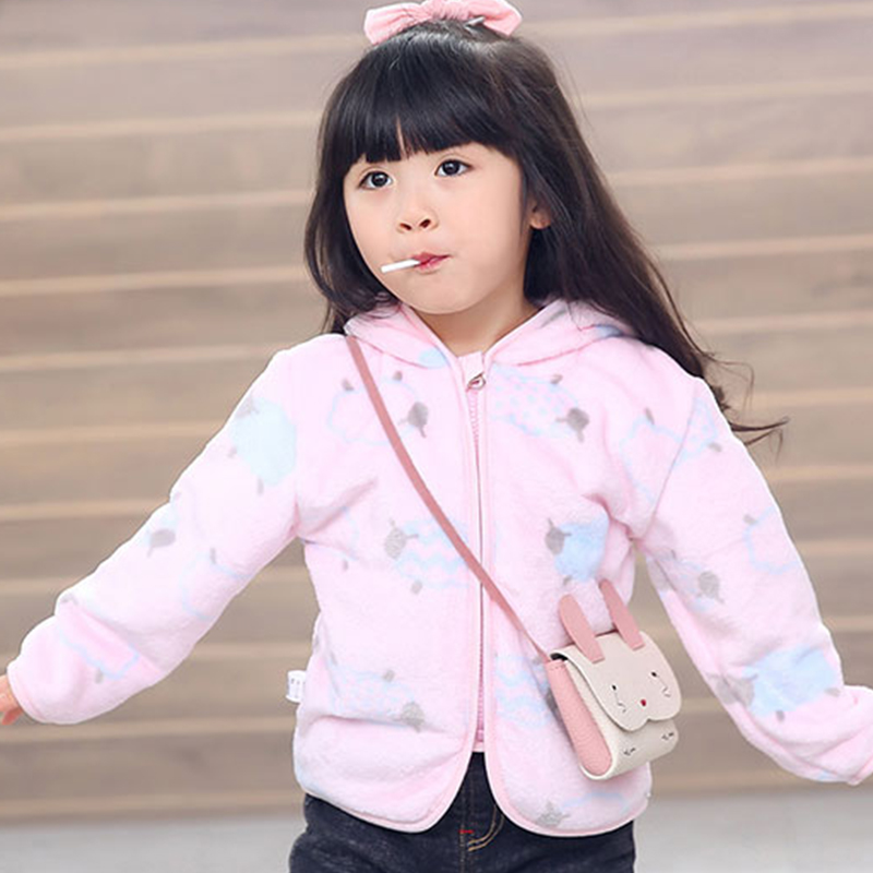 子供のフランネルフード付きジャケット,小さな女の子の服,幼児 - Winter Clothing Activities For Toddlers のレビューと価格